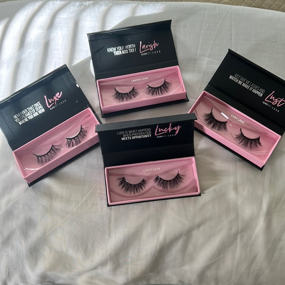 Glamnetic lashes 4 pack